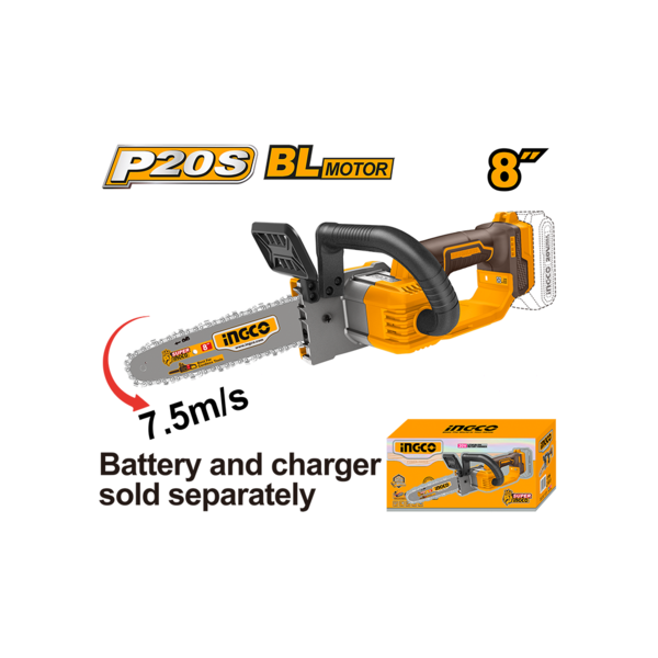 ჯაჭვური ხერხი 20V Li-Ion  (CGSLI2085) ჯაჭვური ხერხი 20V Li-Ion  (CGSLI2085)