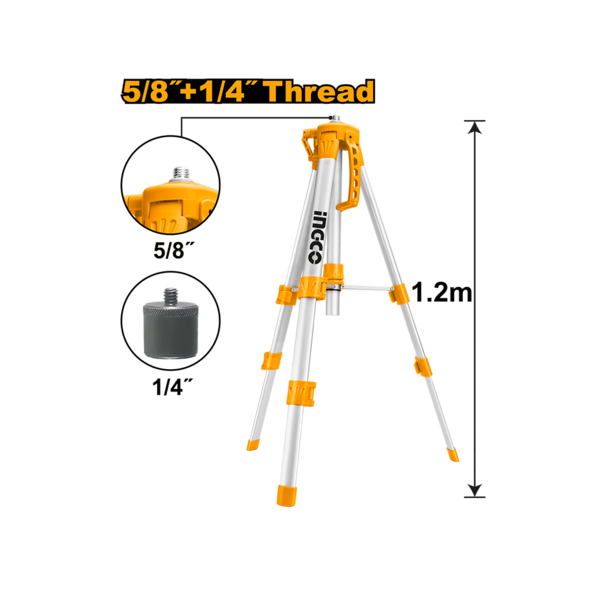 ლაზერის გასასწორებელი შტატივი INGCO(HLLT01152) ლაზერის გასასწორებელი შტატივი INGCO(HLLT01152)