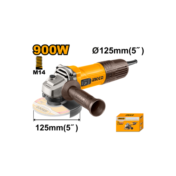 ელექტრო კუთხსახეხი 900W (AG90028) ელექტრო კუთხსახეხი 900W (AG90028)