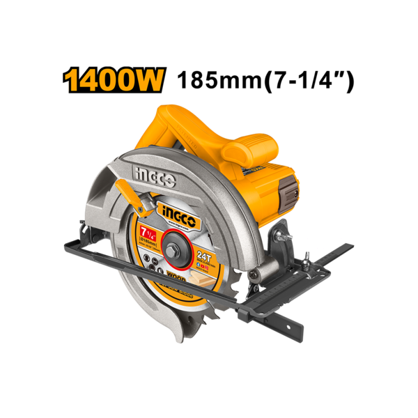 ცირკულარული ხერხი 1400 ვტ CS18538 ცირკულარული ხერხი 1400 ვტ CS18538