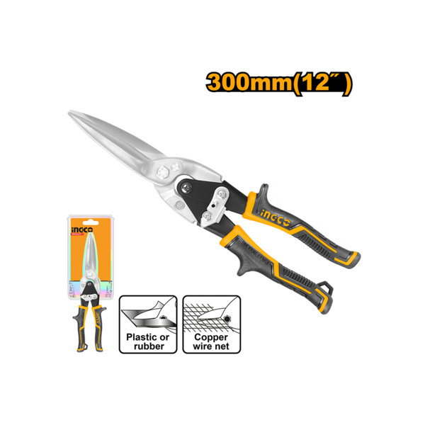 თუნუქის საჭრელი მაკრატელი 300 მმ INGCO HTSN0112S თუნუქის საჭრელი მაკრატელი 300 მმ INGCO HTSN0112S